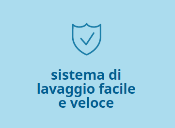 Sistema di lavaggio facile e veloce